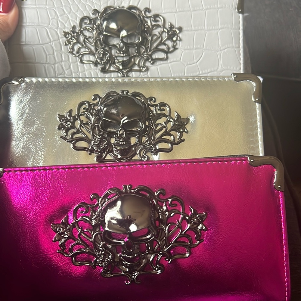 Skull Wallets - 1 of each color